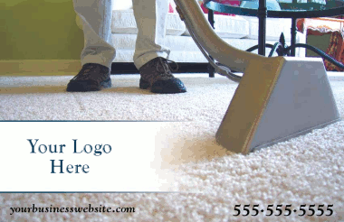 Carpet Cleaning PostCard