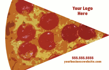 Pizza Delivery PostCard