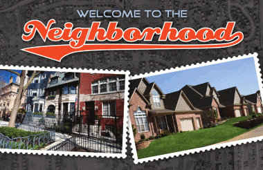 Welcome to the Neighborhood PostCard